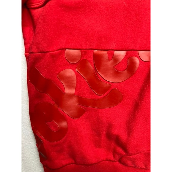 Cookies SF Red Hoodie Hooded Sweatshirt Pullover Logo Mens Size M Cotton - Picture 3 of 15